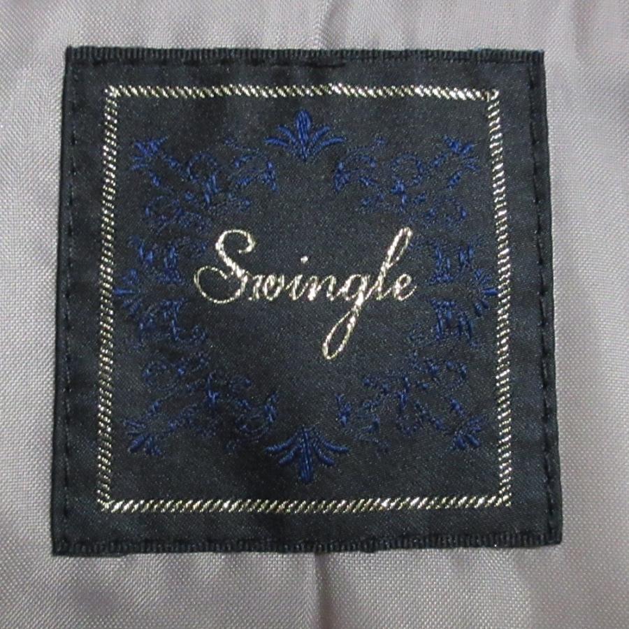 スウィングル★ミーシャコート★新品未使用★Swingle 超美品】Swingleミーシャコート アンゴラ混 フォックスファー