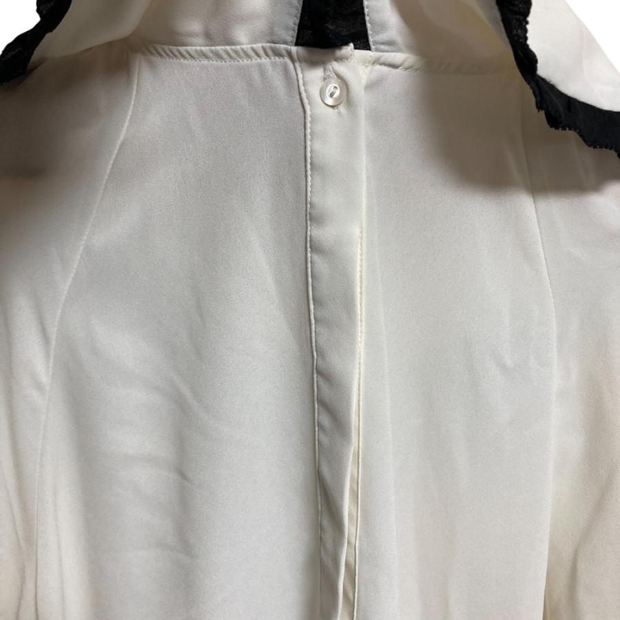 ESLOW エスロー ブラウス F 白 【古着】【中古】 LUDLOW - LUDLOW ラドロー ブラウス F 白 【古着】【中古】の通販 by