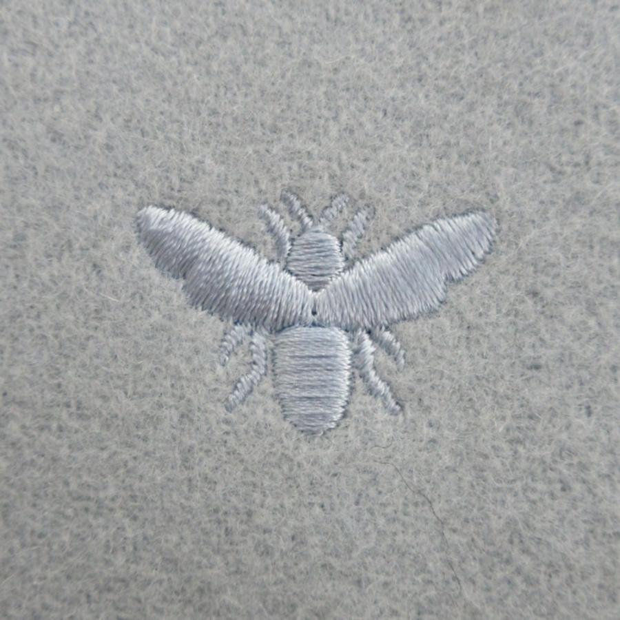 MADISONBLUE - 未使用 MADISONBLUE マディソンブルー 21AW RV MEXICAN PARKA MELTON ビー刺繍 メキシカンパーカー MB214-1013 サイズ1 サックスブルー レディース 古着 中古 USED 未使用 MADISONBLUE マディソンブルー 21AW RV MEXICAN PARKA MELTON