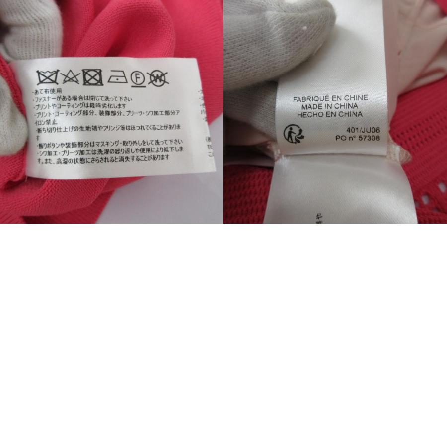 PAULE KA（ポールカ） 美品 透かし編み メッシュ ニット クルーネック 
