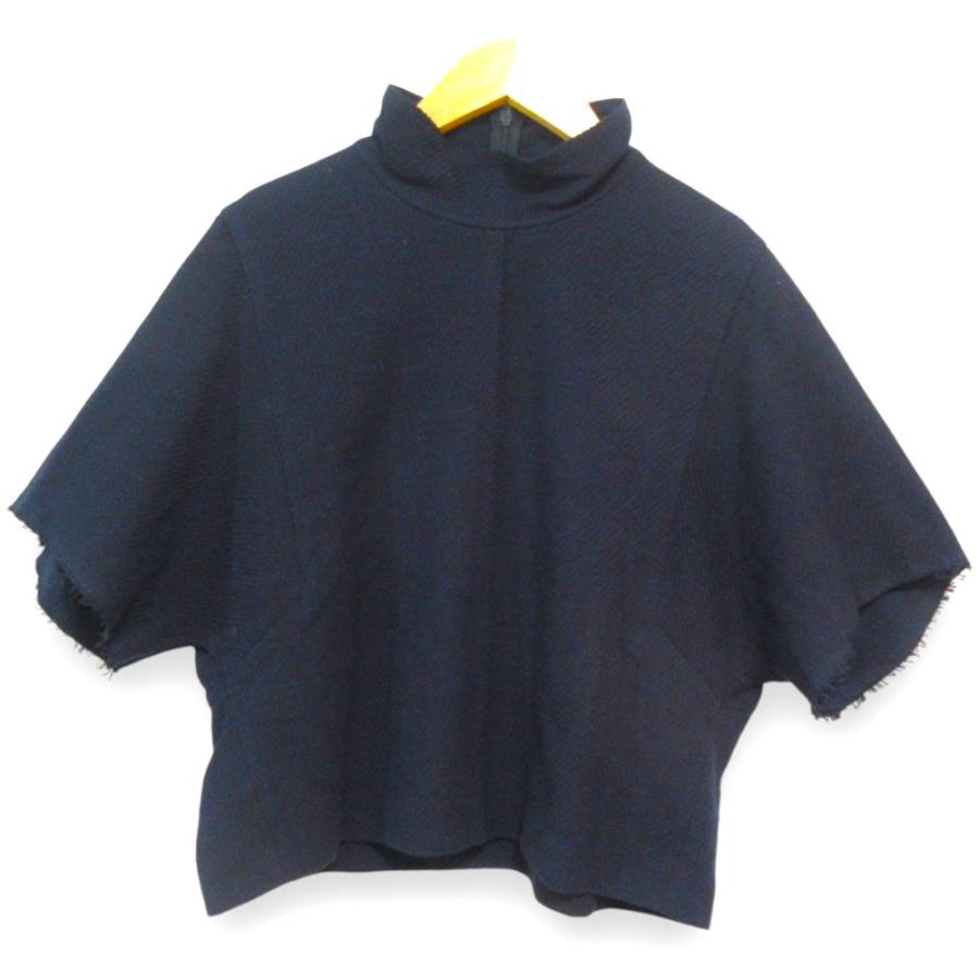 ebure 未使用 23AW ebure エブール コットンツィードツイル ハイネック 