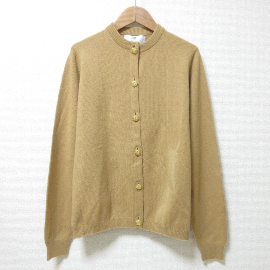 良品 BALLANTYNE バランタイン ヴィンテージ 金ボタン カシミヤ100