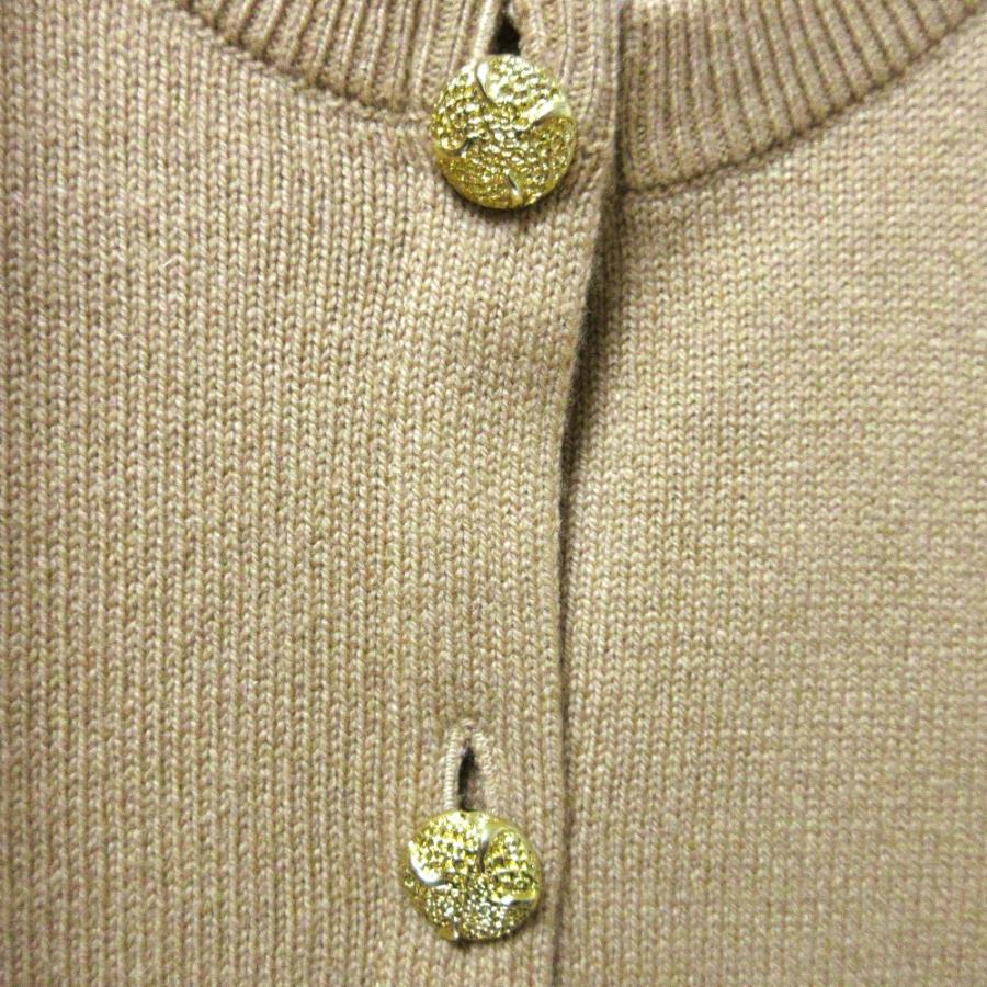 良品 BALLANTYNE バランタイン ヴィンテージ 金ボタン カシミヤ100