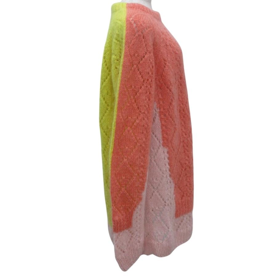 【美品】ロエベ ドッキング ニット オーバーサイズ LOEWE 美品 21AW ロエベ オーバーサイズ モヘアニット