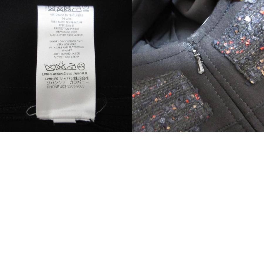 GIVENCHY 美品 ジバンシィ リボンヤーン ツイード 五分袖
