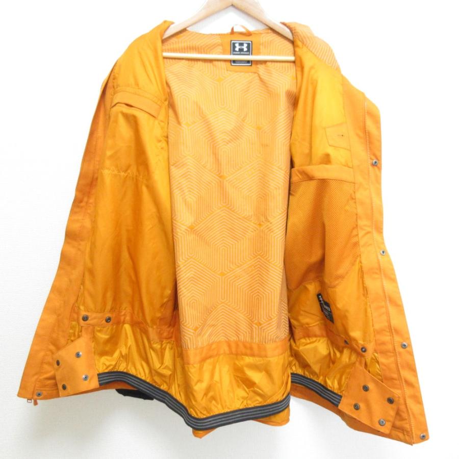 美品 UNDER ARMOUR アンダーアーマー ウィンタースポーツ ジャケット パーカー 1247042 オレンジ メンズ 古着 中古 USED UNDER ARMOUR（アンダーアーマー） 美品 ウィンタースポーツ