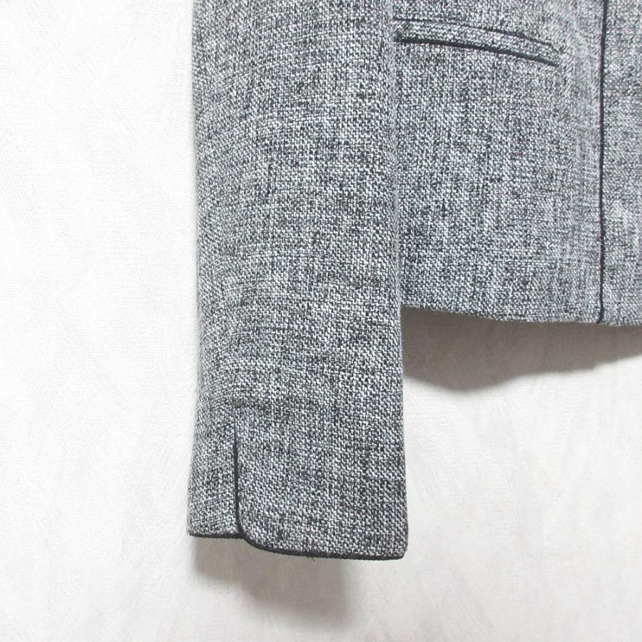 LAUTREAMONT（ロートレアモン） 美品 ラメツイード ノーカラー 