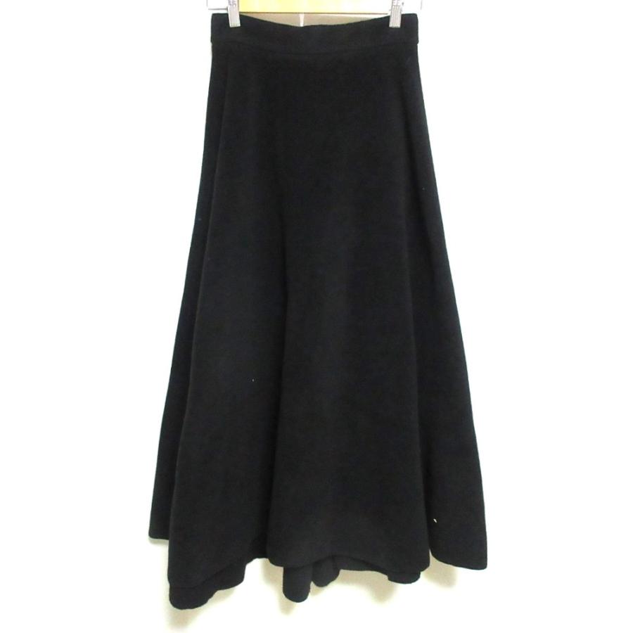 ATON エイトン フリース素材スカート
