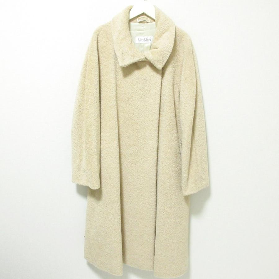 Max Mara（マックスマーラ） 美品 アルパカ×ウール ロング シャギー 