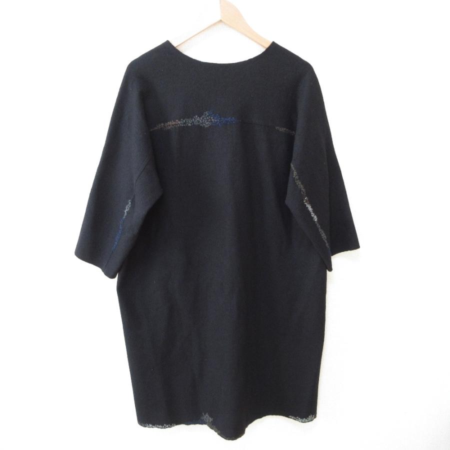 ヨーガンレール　美品　チュニック　ワンピース ヨーガンレール毛チュニック超美品ババグーリ