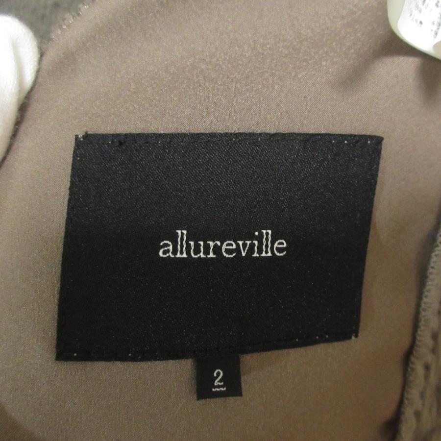 allureville（アルアバイル） 美品 リバーシブル フェイクムートン