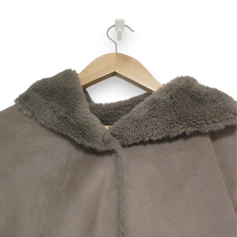allureville（アルアバイル） 美品 リバーシブル フェイクムートン