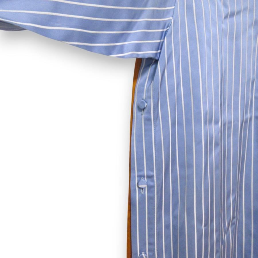 MYLAN マイラン Bi-Color Stripe Shirt Dress ストライプ柄 長袖