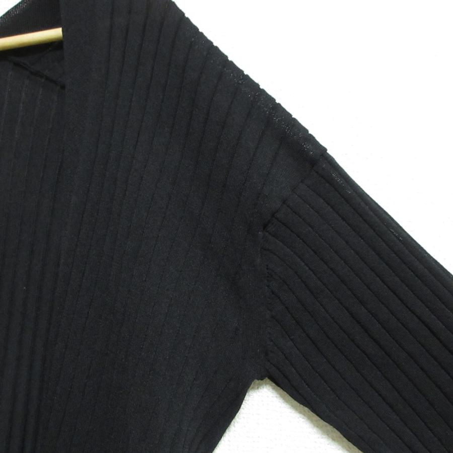 Chaos（カオス） 美品 ペーパーヤーン フロントオープン 長袖 ロング