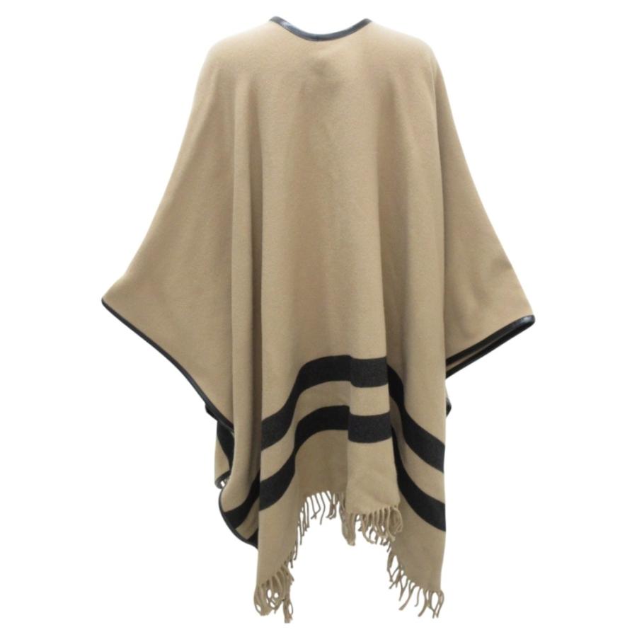 【未使用タグ付き】MONCLER MANTELLA ウールケープ ポンチョ ロゴ MONCLER 未使用 21AW モンクレール MANTELLA ロゴ ライン ウール