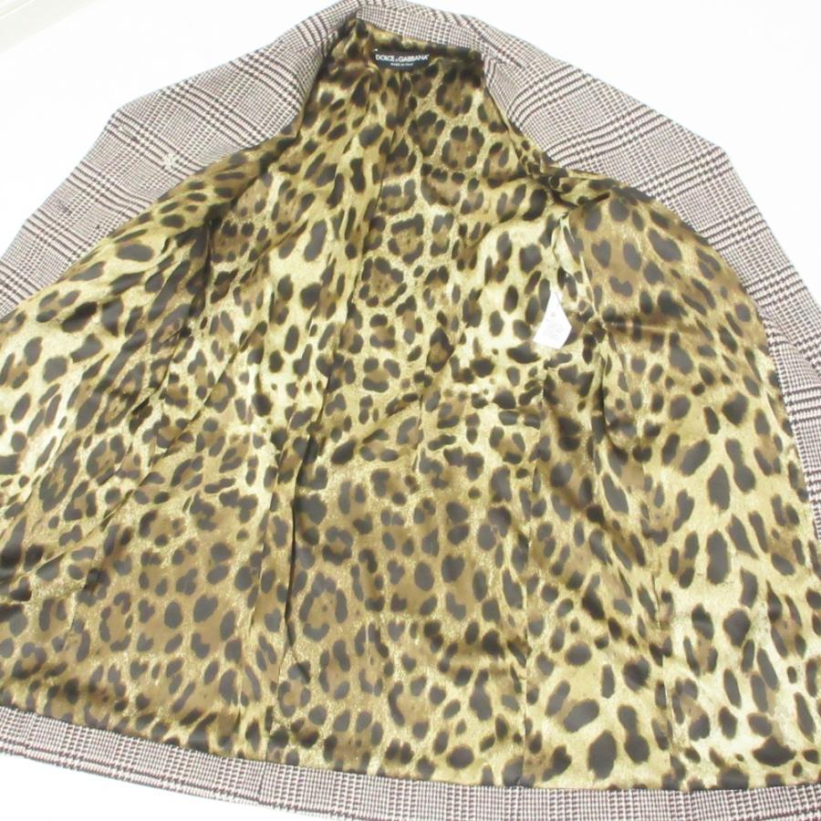 DOLCE&GABBANA（ドルチェ & ガッバーナ） 美品 千鳥格子柄 ダブル 
