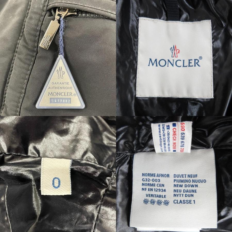 MONCLER（モンクレール） 美品 ROMNEY ロムニー ラクーンファー付き 