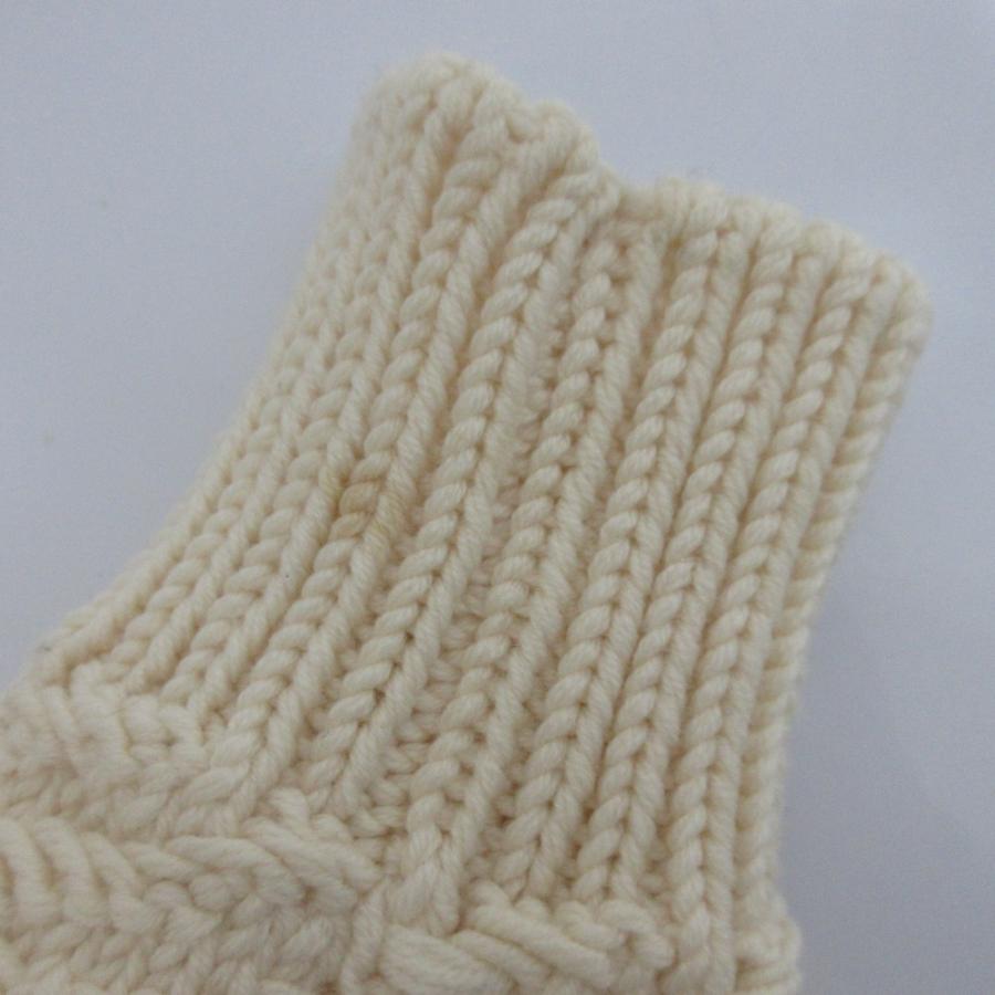 HERMES - 良品 21AW HERMES エルメス シェブロン編み ショート丈 ウールニットセーター 17-7740 サイズ34 アイボリー  レディース 古着 中古 USED HERMES 良品 21AW エルメス シェブロン編み ショート丈 ウール