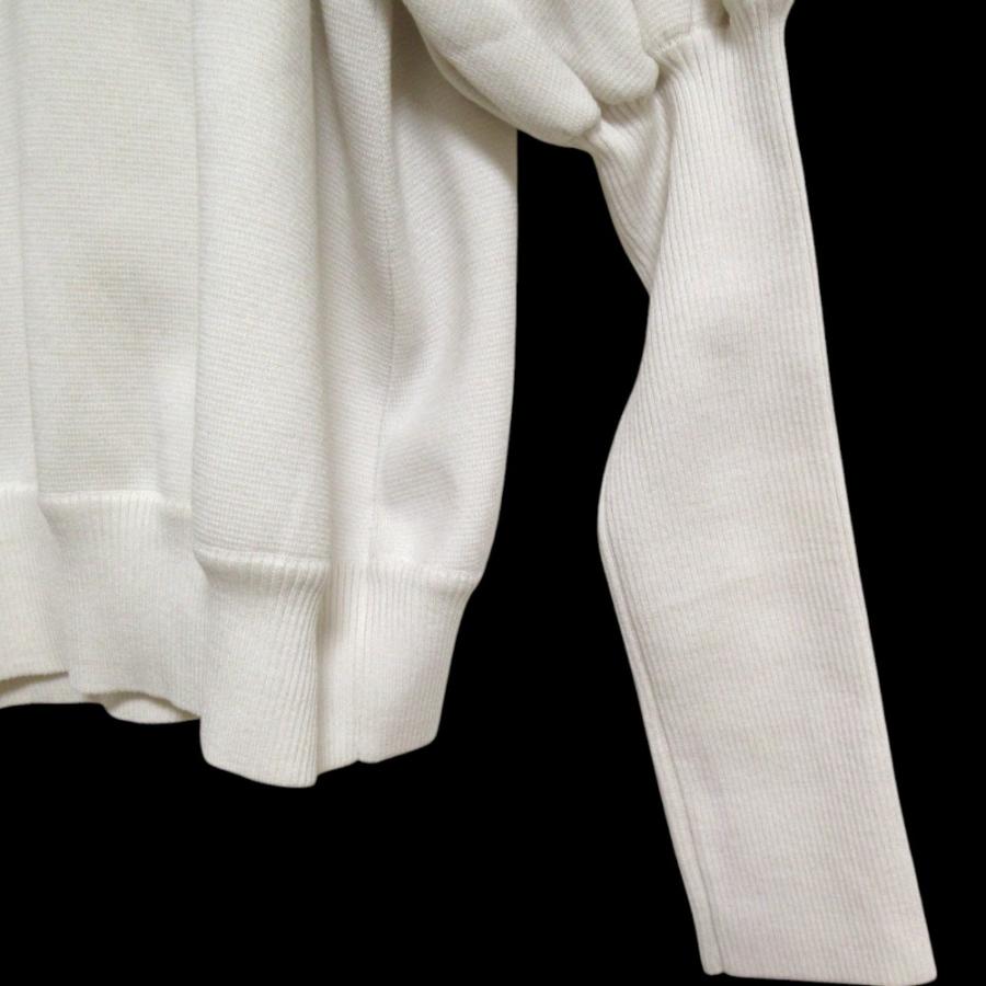未使用 22AW yori ヨリ ウールブレンド パフスリーブ 長袖 セーター ニットカットソー YR2235-136AW サイズ36 ブラック レディース 古着 中古 USED Yori 美品 22AW yori ヨリ ウールブレンド パフスリーブ 長袖 プル
