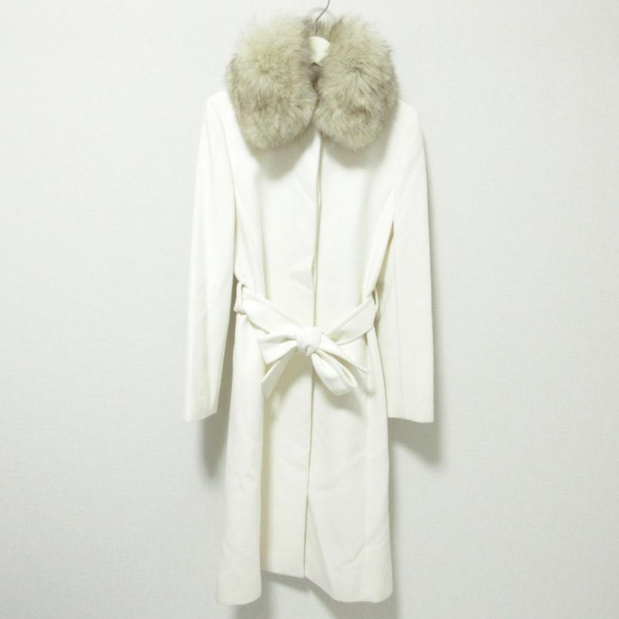 INED（イネド） 美品 サガファー フォックスファー 毛皮 アンゴラ 