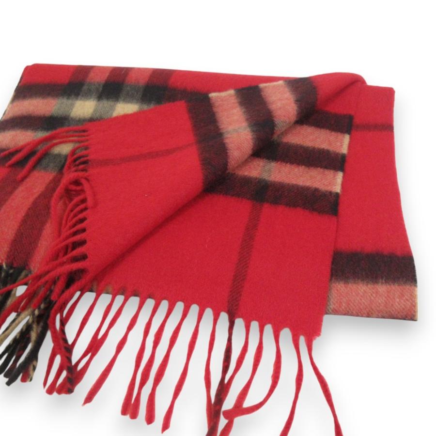 Burberry's 短い バーバリーマフラー 未使用 90 s Burberrys カシミヤ