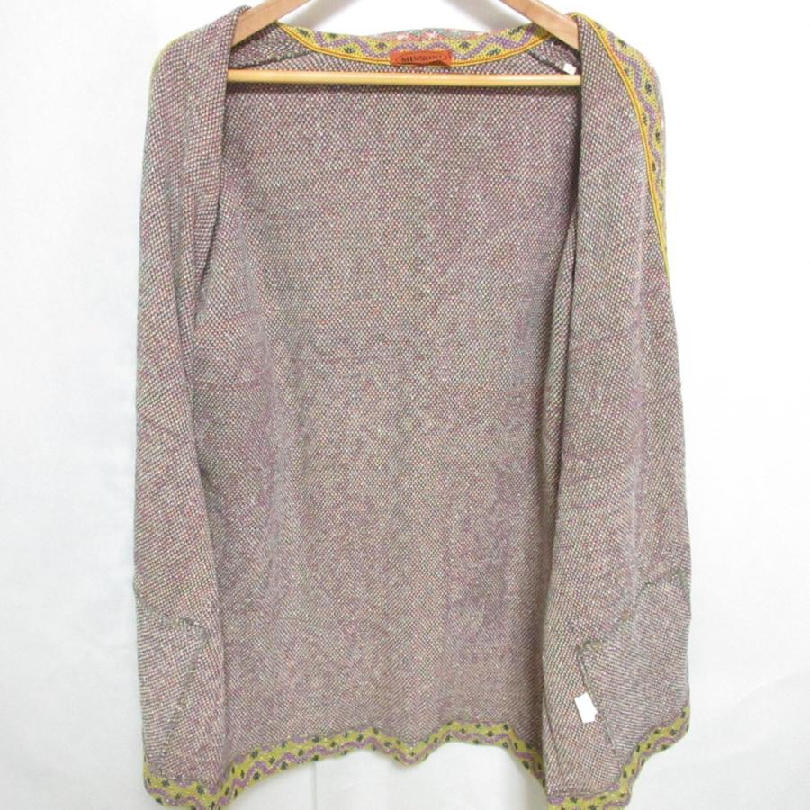 MISSONI（ミッソーニ） 美品 ヨーロッパ柄 総柄 コットンニット
