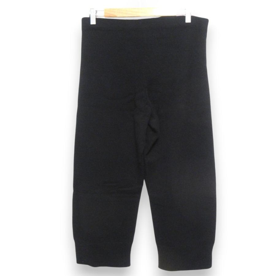 THE ROW カシミヤ パンツ ブラック THE ROW 良品 ザロウ カシミヤ100％ ニット イージーパンツ M