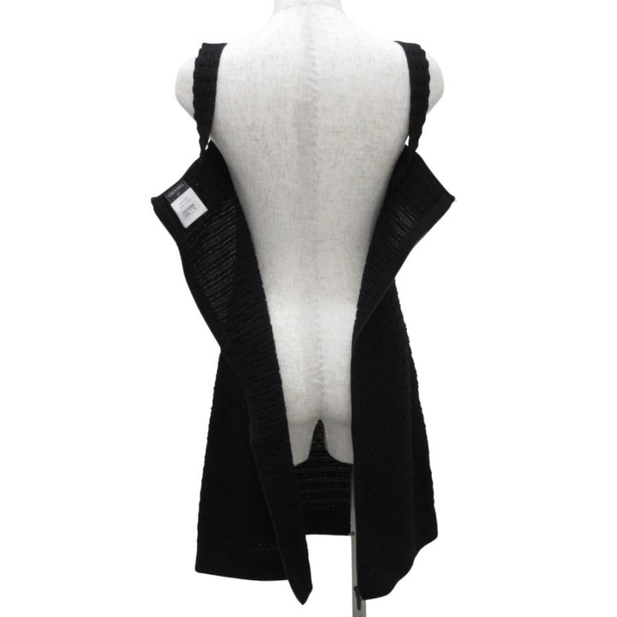 CHANEL ノースリーブニットワンピース 34 中古・古着通販】CHANEL (シャネル) ノースリーブニット