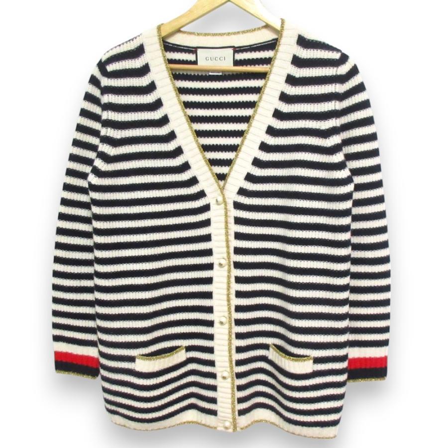 GUCCI（グッチ） 美品 ウール×カシミヤ インターロッキングG フェイク