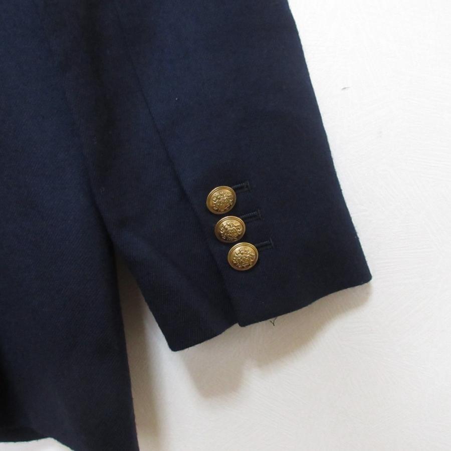 INED（イネド） 良品 金ボタン 紺ブレ ブレザー ダブルブレスト