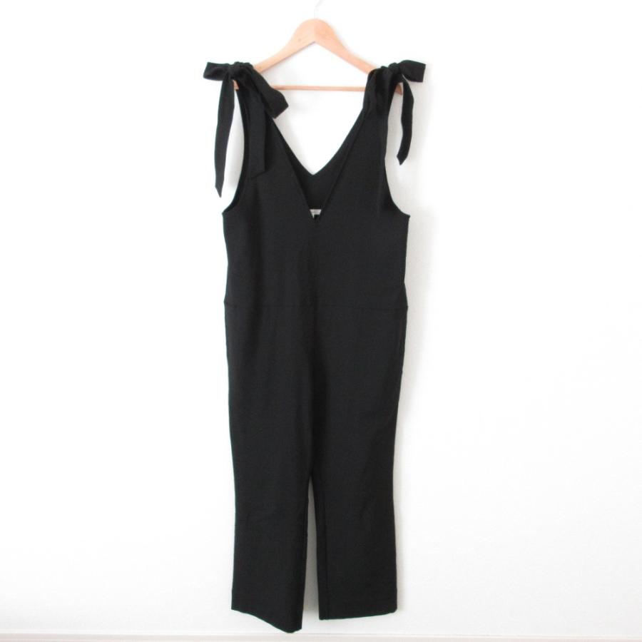 Yori 美品 22AW yori ヨリ ストレッチ 裏起毛 Vネック リボン