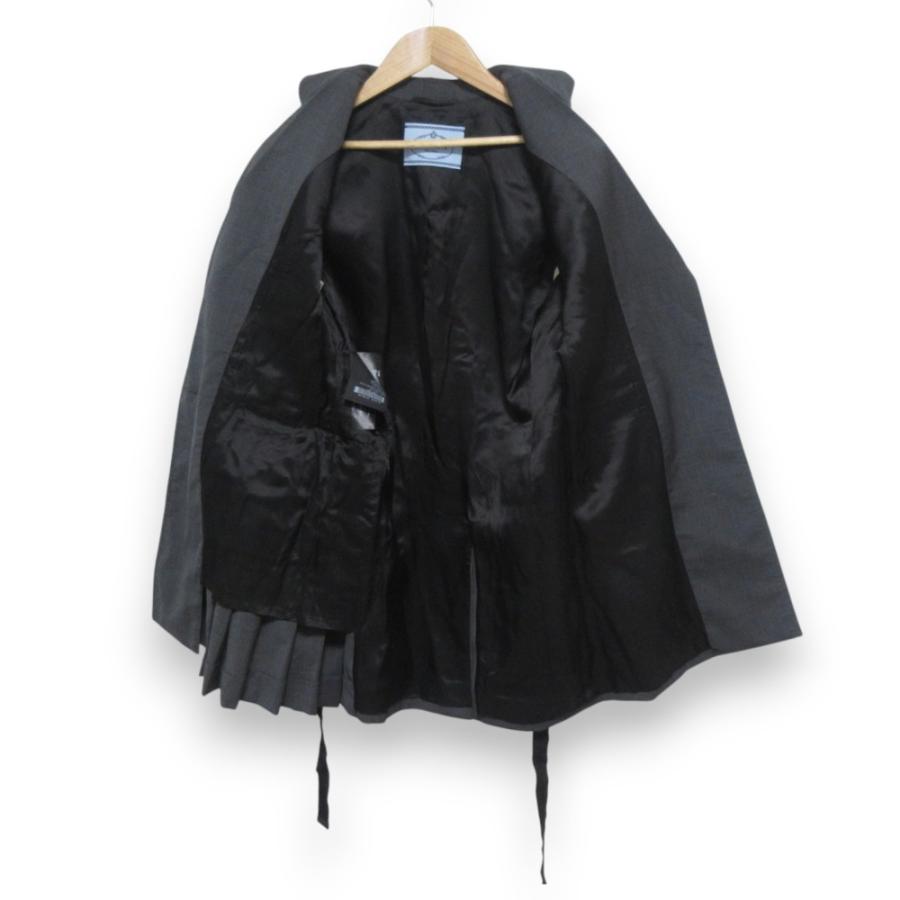 PRADA（プラダ） 美品 20AW PRADA ウール ウエストリボン