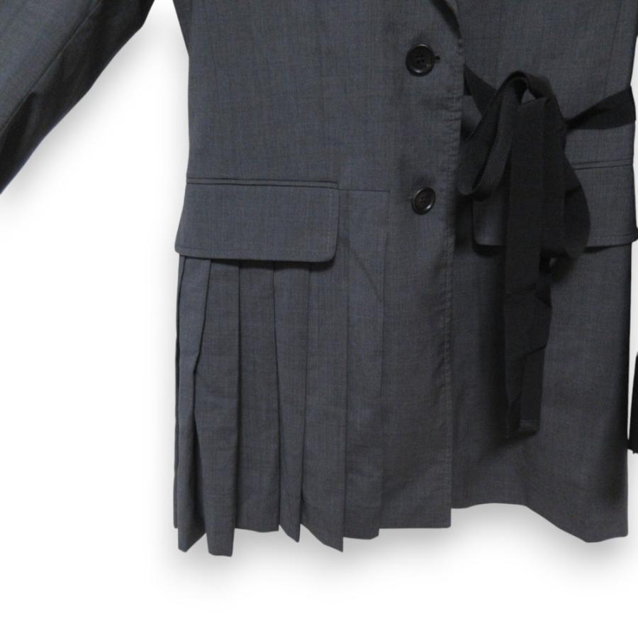 PRADA（プラダ） 美品 20AW PRADA ウール ウエストリボン