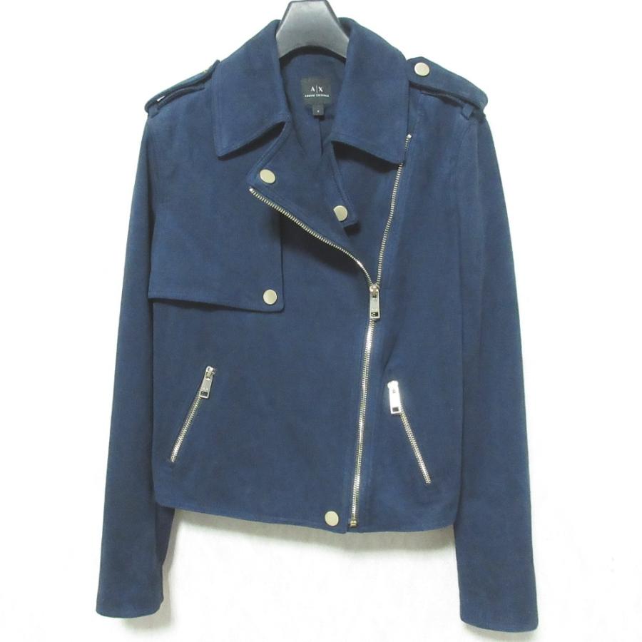 ARMANI EXCHANGE 美品 アルマーニエクスチェンジ エコスエード