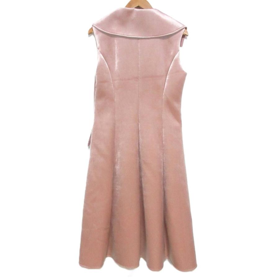 Rene（ルネ） 未使用 23AW Rene ベロアロングジレ ノースリーブコート 