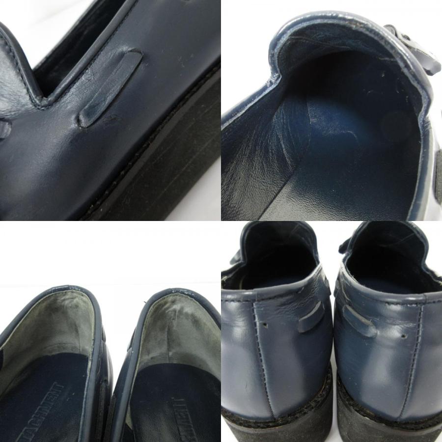 ATTACHMENT（アタッチメント） 良品 ソフトガラスレザー タッセル