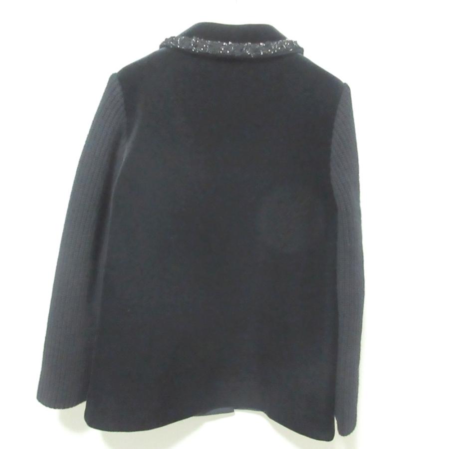 Rene 新品 ニット ネイビー セリーヌ CELINE ニット セーター トリオンフ ボクシー クルー