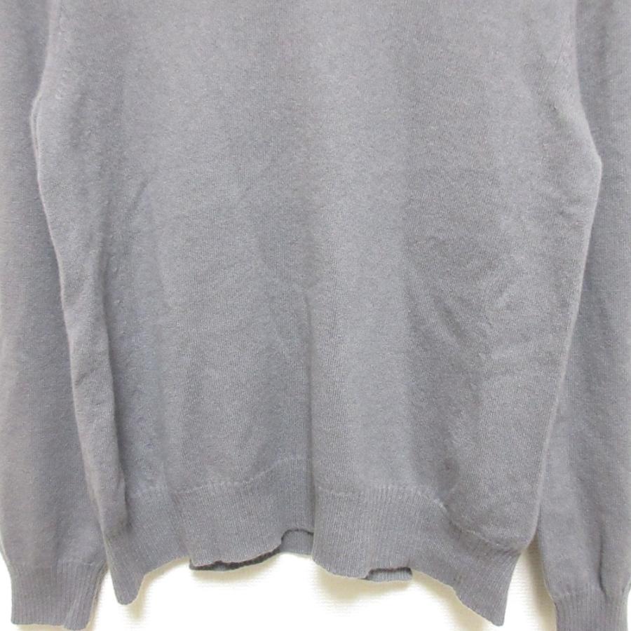 Drawer - 美品 Drawer ドゥロワー カシミヤ100％ 長袖 クルーネック プルオーバー ニット セーター サイズ1 グレー レディース 古着 中古 USED Drawer - 美品 Drawer ドゥロワー カシミヤ100％ 長袖 クルー