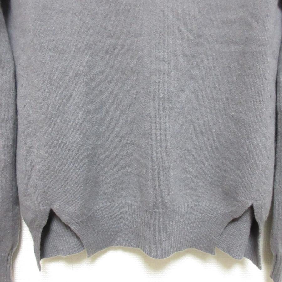 DRAWER（ドゥロワー） 美品 カシミヤ100％ 長袖 クルーネック プル
