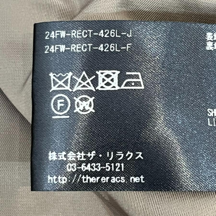 THE RERACS 良品 24AW ザリラクス DOUBLE PEAKED LOOSE CHESTER
