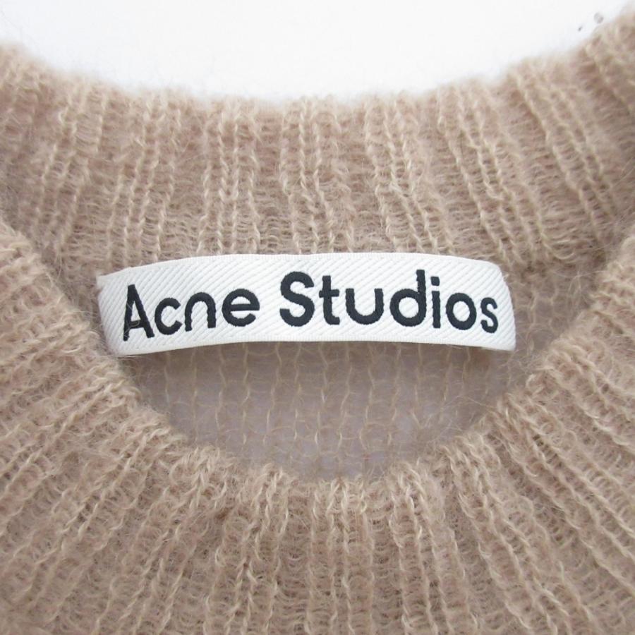 Acne Studios ロングスリーブプルオーバー Acne Studios 美品 アクネストゥディオズ モヘア ロングスリーブ