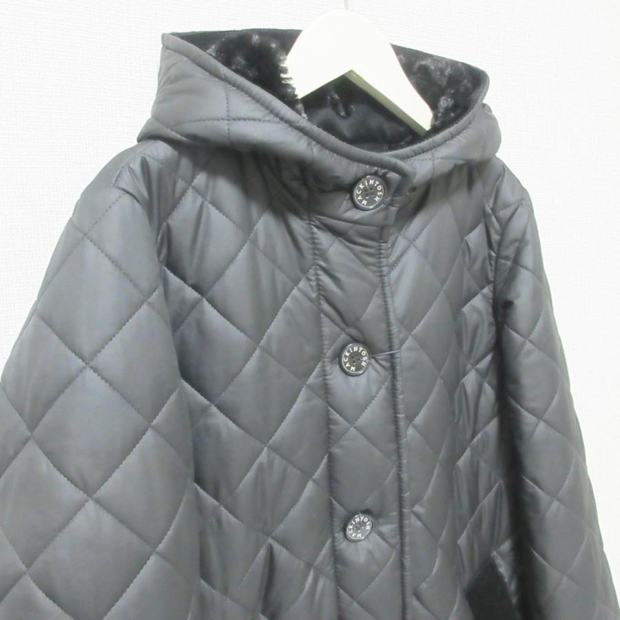 極美品✨MACKINTOSH GRANGE ボア キルティング コート 英国製 ✨極美品✨マッキントッシュ✨裏地ボアキルティングロングコート