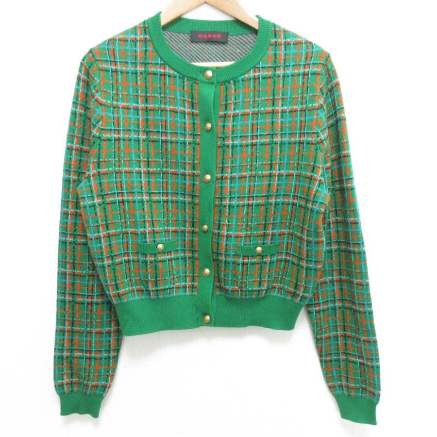 CABaN 美品 24SS キャバン コットンカシミヤチェックジャカード CABaN 美品 24SS キャバン コットンカシミヤチェックジャカード