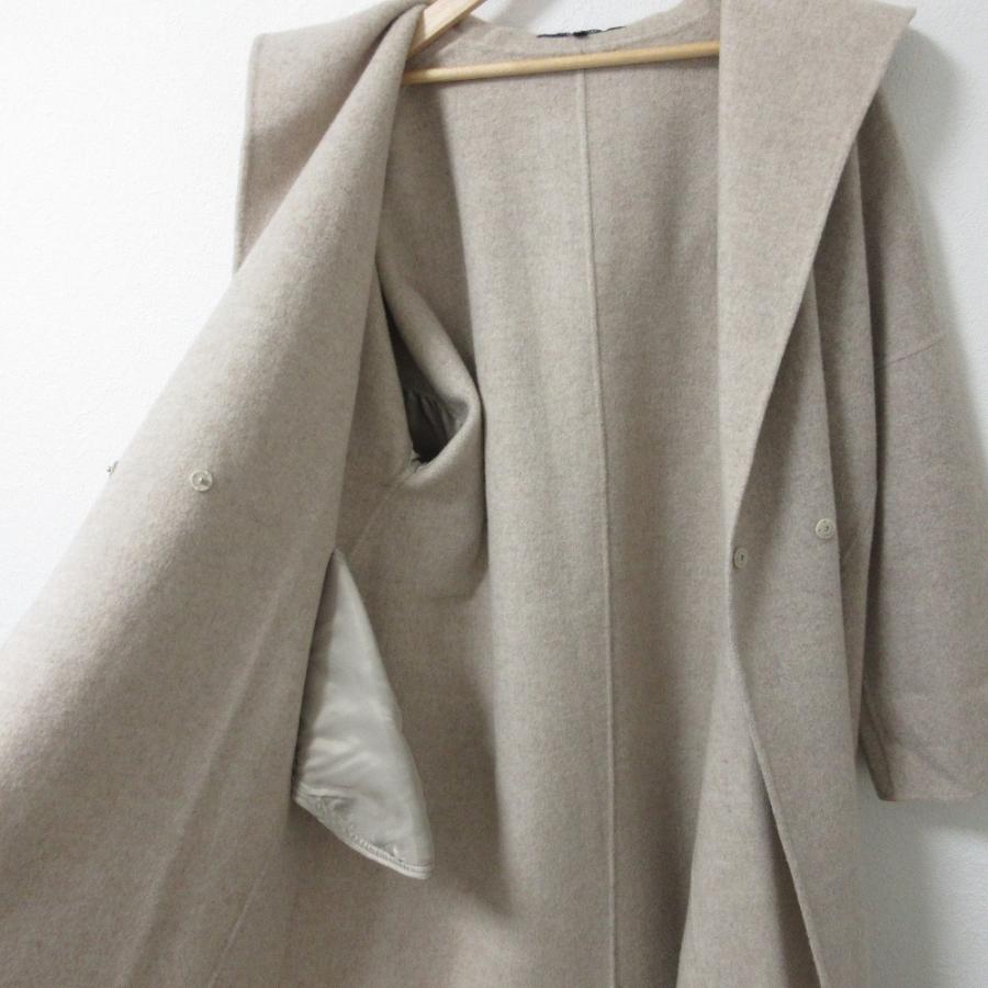 Brahmin 美品 BRAHMIN ブラーミン ウール ダブルブレスト オーバー  
