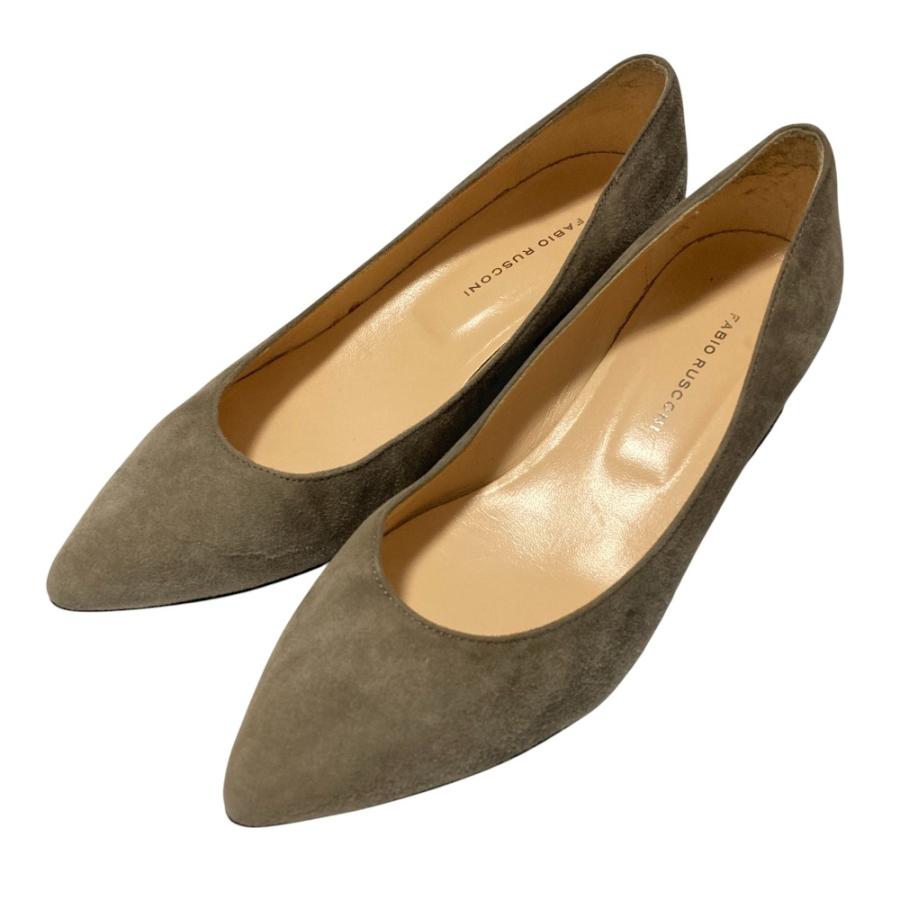FABIO RUSCONI（ファビオルスコーニ） 美品 ポインテッドトゥパンプス