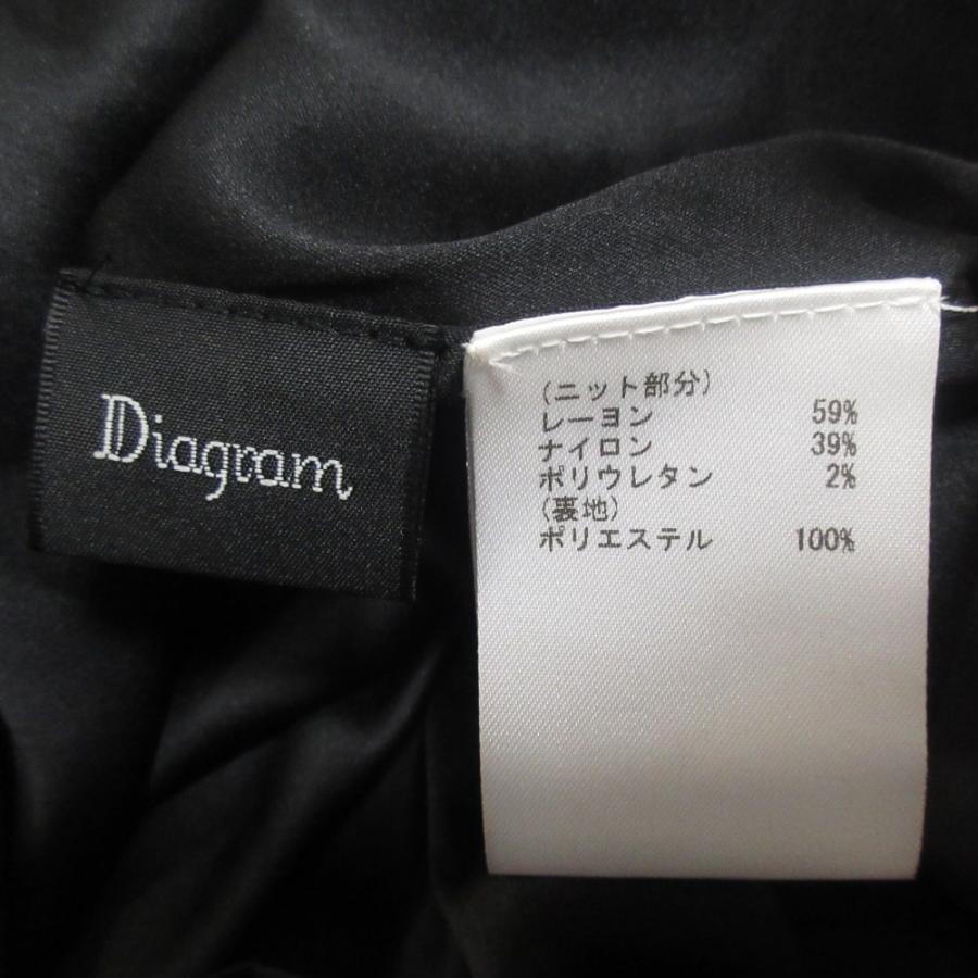 送料無料 美品 Diagram ダイアグラム ロング ニット ワンピース 美品 24AW Diagram ダイアグラム グレースコンチネンタル