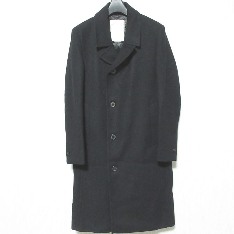 美品】STEPHAN SCHNEIDER メンズコート ネイビー×ブラック 極美