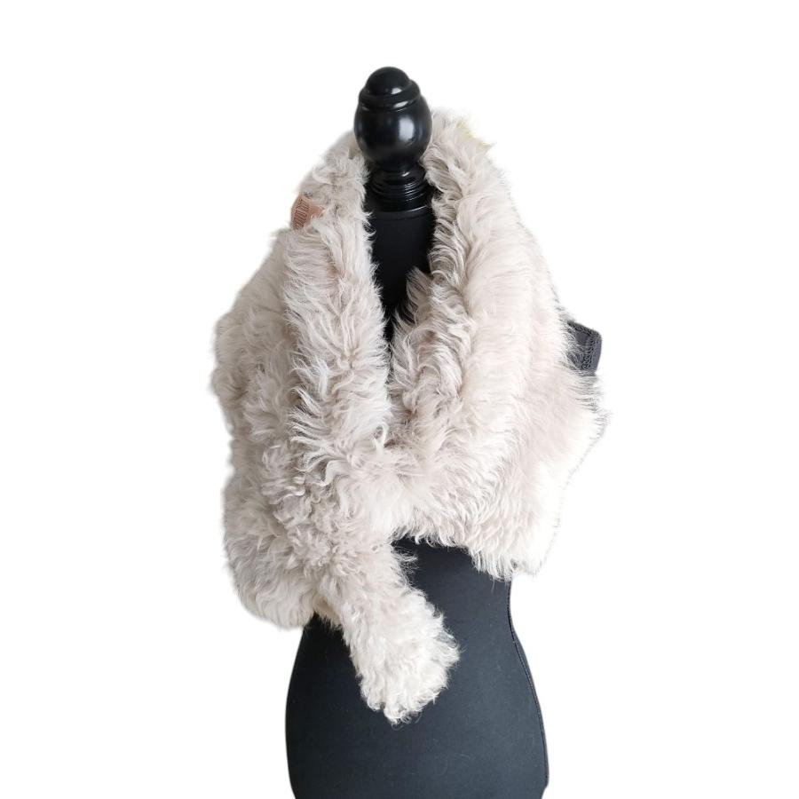 Karl Donoghue(カールドノヒュー) ムートンショール美品