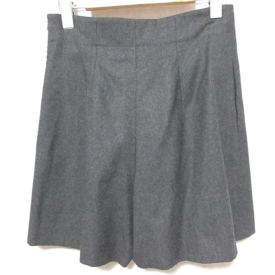 FOXEY 美品 フォクシー Frannel Short ウール フランネル フレア