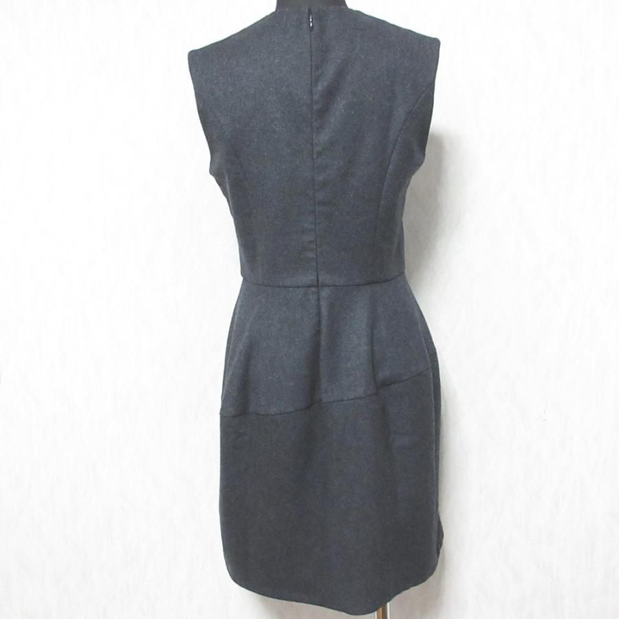 YOKO CHAN（ヨーコチャン） 美品 ウール ノースリーブ ひざ丈